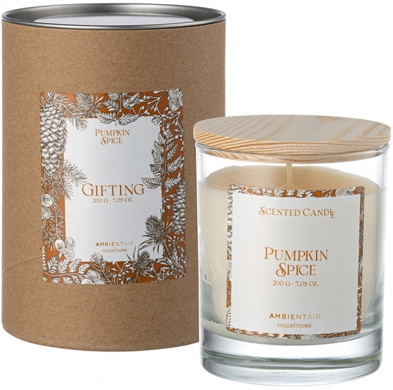 Свеча ароматическая Gifting Pumpkin Spice 40 часов горения 1