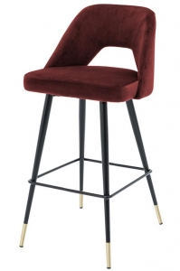 Барный стул Avorio 50X50X100 CM красный