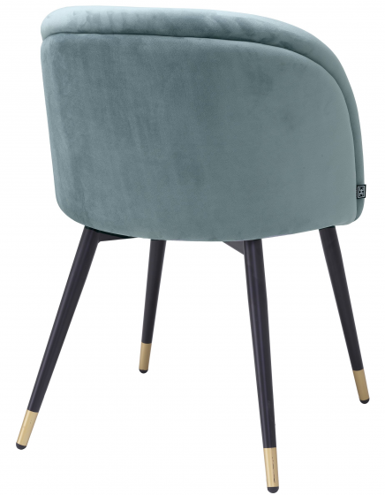 Комплект из двух стульев Chloe 58X58X77 / 58X58X77 CM голубого цвета 3