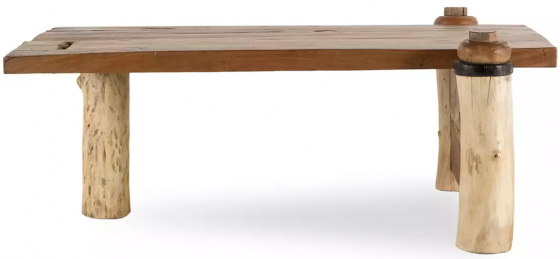 Кофейный столик в стиле ваби-саби Ohara 120X100X48 CM 3