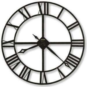 Настенные часы из кованого железа Lacy Ø81 CM