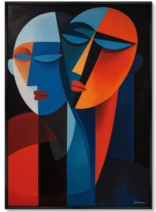 Постер на холсте Elle et Lui 75X105 CM