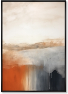 Постер на холсте Landscape collection Rusty mist 75X105 CM