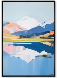 Постер на холсте Landscape collection The Reflection 75X105 CM