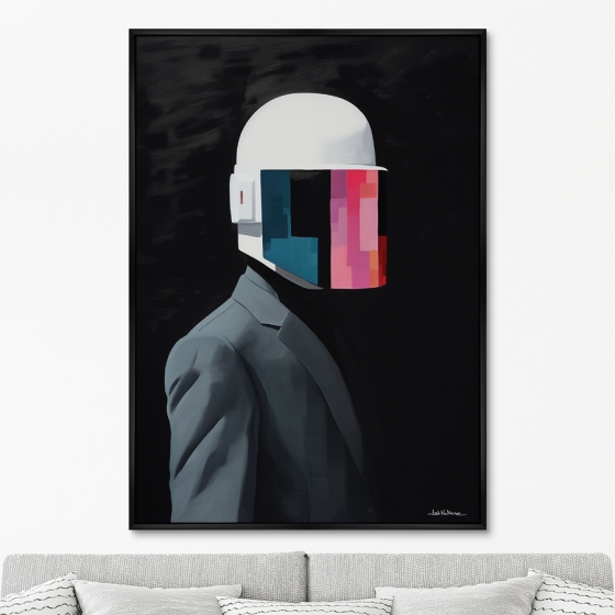 Постер на холсте Vibe collection Motorcyclist 75X105 CM 6