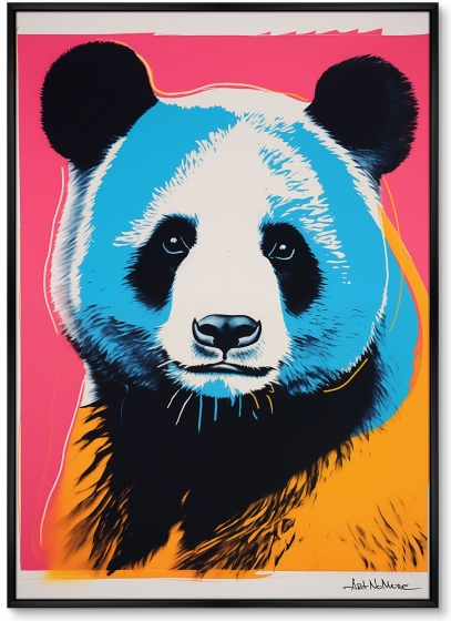 Постер на холсте Panda 75X105 CM 1