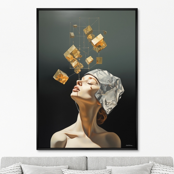 Постер на холсте Wish list 75X105 CM 6