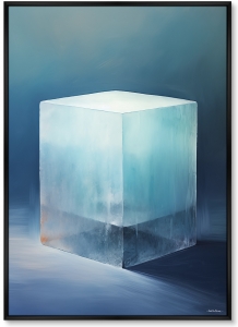 Постер на холсте Frozen 75X105 CM