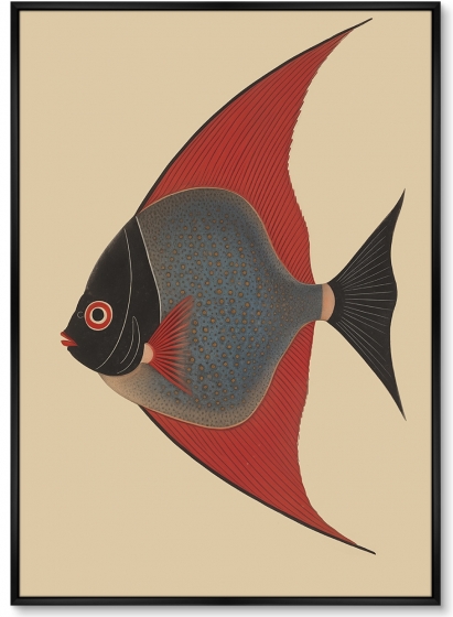 Набор из двух постеров на холсте Angel Fish 75X105 / 75X105 CM 3