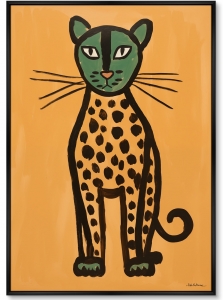 Постер на холсте Wild Cats 75X105 CM