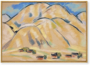 Репродукция картины на холсте New Mexico Hills 105X75 CM