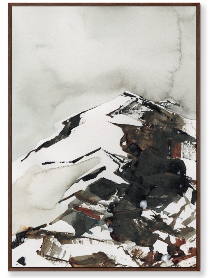 Постер на холсте Snow mountain peak 75X105 CM 1