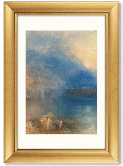 Диптих The Lake of Zug 51X71 / 51X71 CM 3