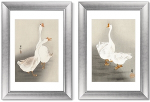 Диптих Two geese 51X71 CM