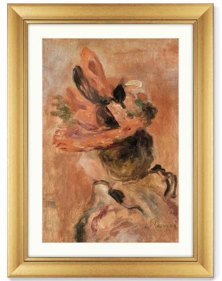 Постер Woman's Head with Red Hat 61X81 CM 1