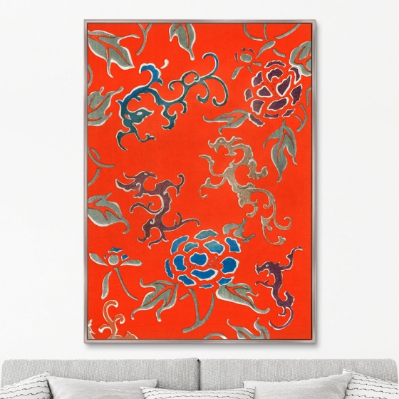 Постер Floral pattern 75X105 CM 2