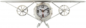 Часы настенные из металла Aviator 60X20X15 CM