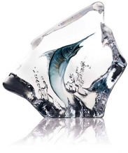 Декоративный элемент из хрусталя Blue Marlin 16X16 CM