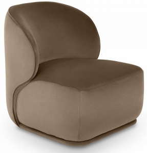 Кресло Ribera 82X87X82 CM светло-коричневое