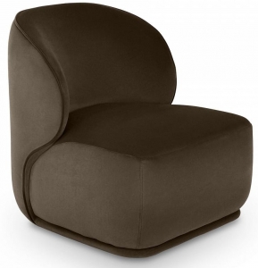 Кресло Ribera 82X87X82 CM коричневое