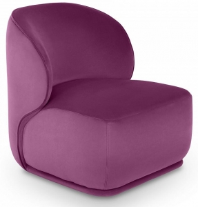 Кресло Ribera 82X87X82 CM фиолетовое