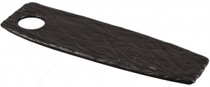 Платформа для закусок Black Raw Stellar 33X10 CM