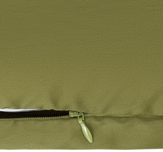 Комплект белья из премиального сатина Essential 150X200 CM оливкового цвета 3