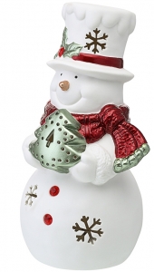 Декор новогодний с подсветкой Classy Snowman 20 CM