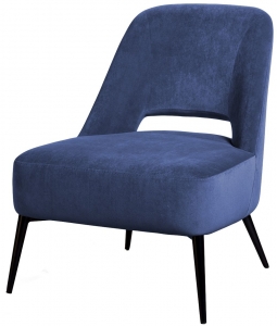 Кресло Dante 60X73X78 CM синего цвета