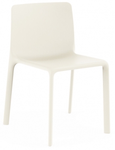Дизайнерский стул Kes 54X53X78 CM белого цвета
